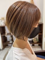 リコ ヘアアンドリラクゼーション 名駅店(LICO HAIR＆RELAXATION) [LICO]丸みショートボブby森魅久菜