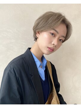 テイ(tei) ハンサムショート/ショート/ベージュカラー