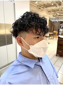 メンズパーマ　スパイラル　ツイスパ　刈り上げ　［横浜］