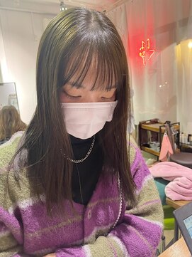 ミスターグッドモーニング(MR.GOOD MORNING) 透け感抜群◎オリーブカーキ