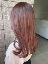 ヘアメイク アージュ 天神西通り店(HAIR MAKE age) ピンクブラウンカラー