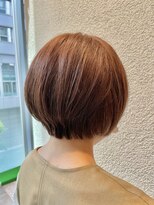 エルサフィロ ヨドヤバシ(el zafiro yodoyabashi)&nbsp;暖色系ベージュショート ヘルシースタイル/40代