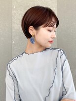 ロンド レグリーズ 立川(Lond leglise)&nbsp;ショート×顔周り×前髪×シルキーベージュ×グレージュカラー