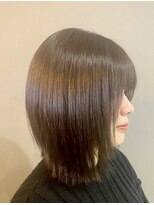 ココカラヘアー ニコ(cococara hair nico)&nbsp;髪質改善/髪質強化/グレージュ/顔まわりレイヤー/韓国/レイヤー