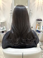 ザックラフィネ(ZACC raffine)&nbsp;グレーベージュ/レイヤーロング/アッシュカラー