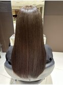 ほんのりくすみカラー×髪質改善