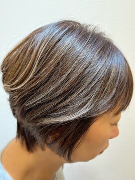 シェルナ(Cieluna) 《育てる白髪染め》ハイライト＋カラー＋カット＋トリートメント