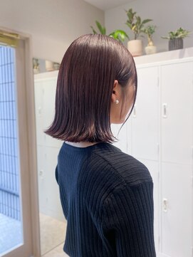 シュク 高円寺(SYUK) SYUK kazu 【高円寺 顔まわりカット 髪質改善 ハイライト 】