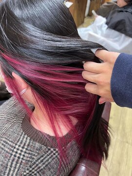 アローズ(arose) 10代20代30代インナーカラー艶カラー