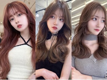 ロンドルーナ 岐阜(Lond Luna)の写真/潤い/ツヤ/透明感たっぷり。SNS人気のLond韓国風くびれヘア[髪質改善/縮毛矯正/韓国/レイヤーカット/岐阜]