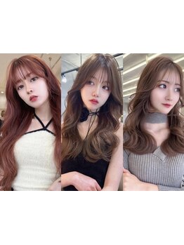 潤い/ツヤ/透明感たっぷり。SNS人気のLond韓国風くびれヘア[髪質改善/縮毛矯正/韓国/レイヤーカット/岐阜]