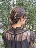 編みおろしヘアセット*