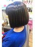 【オーナー指名】カット＋髪質改善ストレート＋プチトリ付☆
