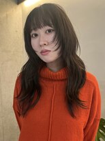 ナループロア ルームー(Nalu pu loa ROOMOO)&nbsp;ロングウルフ/レイヤーカット/顔まわりレイヤー