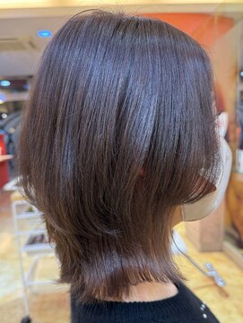 シュヴー 門前仲町(CHEVEUX) ナチュラルレイヤー/くびれスタイル/ミディアム/外ハネ