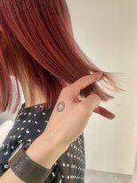 シェル(SHEL+L)&nbsp;透け感Cherry red【滝野】