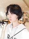 【macana指名】ショートボブパーマ ゆるめパーマ