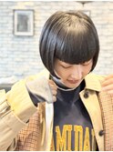 スタイリッシュやワンレングスボブ