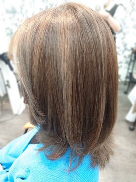 コアフールソレイユ(coiffeur SOLEIL) 白髪ぼかしハイライト