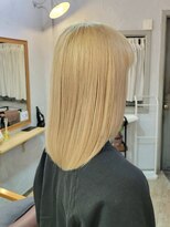 アメリラブ(ameri love)&nbsp;ダブルカラー+ホワイトブロンド　20代30代40代