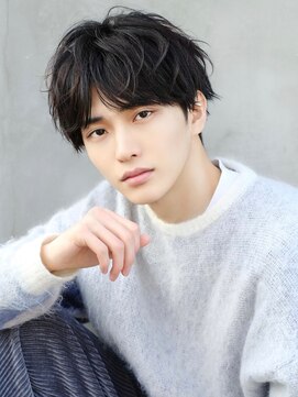 【F】ナチュラルパーマ韓国風モテヘア20代30代40代50代◎