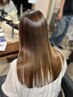 【土日限定】カット+髪質改善水素ストレート+デトックストリートメント