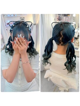 リムネ(RIMUNE) 猫耳ヘア／ツインテール/イベントヘア