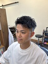 ルシードスタイルアイフラット(LUCIDO STYLE I-FLAT)&nbsp;メンズパーマ/アッパバングスタイル　10代/20代/30代/40代