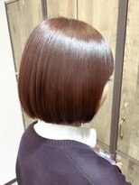 ベジット 湘南台店(Bejitto)&nbsp;ナチュラルピンクブラウン/ショートボブ