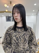 ニキータ(Nikiita)&nbsp;【rico style】レイヤーカット/ブルーブラック/コリアンブラック