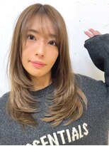 エミュ 表参道 青山(emu)&nbsp;大人セクシーセミロングレイヤー表参道