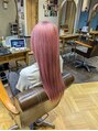 アグ ヘアー ビオラ 弘前駅前店(Agu hair viola) ピンクベージュ♪ブリーチ2回以上必要になります。ご相談下さい