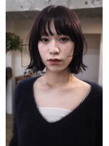 ガタカ(GATTACA)&nbsp;ラフに作ったボブ×バイオレット