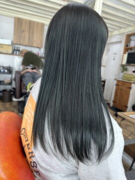 ラウラアンドロー(LAURA&RO) ダブルカラー/ケアブリーチ/インナーカラー/ベージュ【塚口】