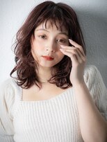 カバーヘア ブリス 川口(COVER HAIR bliss)&nbsp;前髪パーマバタフライカットミディアムレイヤーz川口20代30代!