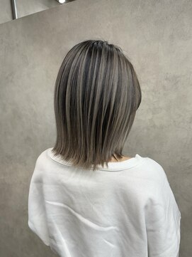 サニー 渋谷(SUNNY) バレイヤージュ、ハイライト、レイヤーカット、ダブルカラー