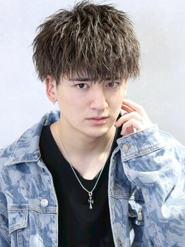 men's salon es. 新宿 メンズカット/メンズパーマ/メンズヘア【メンズサロン エス】 ニュアンスパーマ/波巻きツイストスパイラル[新宿/メンズ/men's]