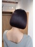 カット+髪質改善縮毛矯正+3Stepトリートメント