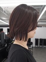 ハート(HART)&nbsp;浦安/南行徳 ダークブルー ワンホンレイヤー ニュアンスウルフ