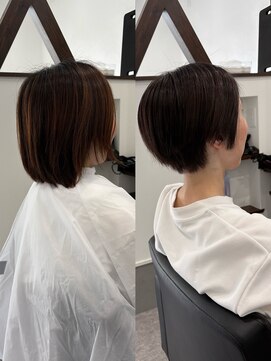 ヘアブリス アナザーワールド(hair bliss ANOTHER WORLD) 美シルエットショート