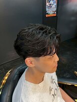 キングスマントーキョー カットクラブ 中野(KINGSMAN TOKYO CUTCLUB)&nbsp;ニュアンスパーマ/ツイストスパイラル/フェード[中野/MEN'S]