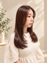 モック 蒲生四丁目店(moc) 女性らしいロングストレートスタイル