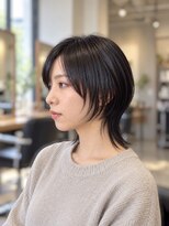 コタ 水戸(COHTA)&nbsp;ウルフレイヤーカット×ダークグレージュカラー