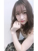 モテ髪カタログピンクベージュボブルフ着物クールショート