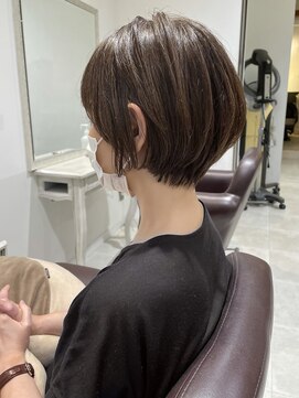 アンサム 三軒茶屋(UNSOME) 上質ショートボブ/ベージュカラー/豊岡