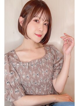 ヘアーデザイン アストレイ(hair design astray) 艶々コンパクトボブ