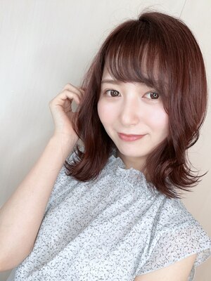 【松戸駅30秒】[リタッチカラー+カット+Tr￥4500]ファイバープレックスカラーでダメージレスに美髪をキープ