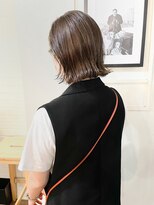 シーバイシー(CxC)&nbsp;外ハネボブ/シアーカーキベージュ/ブリーチなし