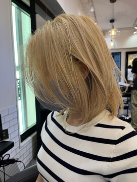 サロンドミルク 溝の口店(salon de MiLK) 20代30代40代/レイヤーカット/ミルクティー/ベージュ［溝の口］