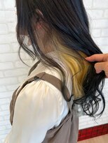 ビス リアン 川口店(Vis lien)&nbsp;インナーカラー/イエローベージュ/ケアブリーチ/